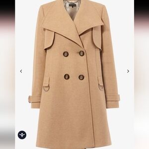Phase Eight Sada Swing Coat Wool Blend